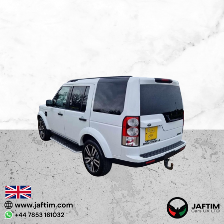 Land Rover Discovery 4 2013/ White RHD Diesel AT SUV 4WD