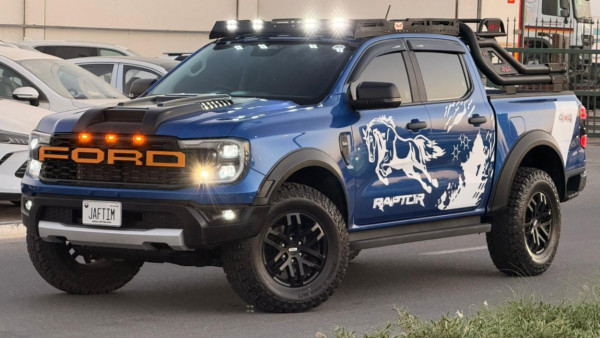 Ford Ranger 2023/0 Blue RHD Diesel AT Pickup 4WD view 2