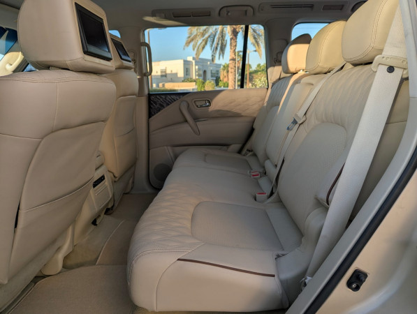 Nissan Patrol 2012/ Beige LHD Petrol AT SUV 4WD view 4