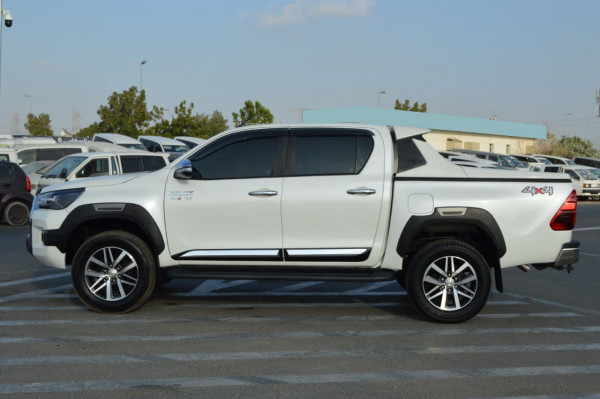 Toyota Hilux 2019  White RHD Diesel AT Pickup 4WD view 4