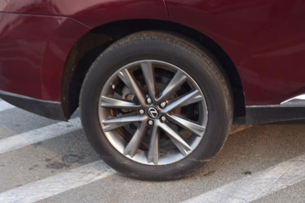 Lexus RX 350 2014  Red RHD Petrol AT SUV 4WD view 3