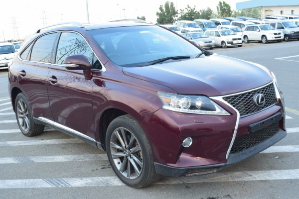 Lexus RX 350 2014  Red RHD Petrol AT SUV 4WD view 6