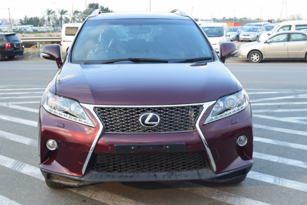 Lexus RX 350 2014  Red RHD Petrol AT SUV 4WD view 8