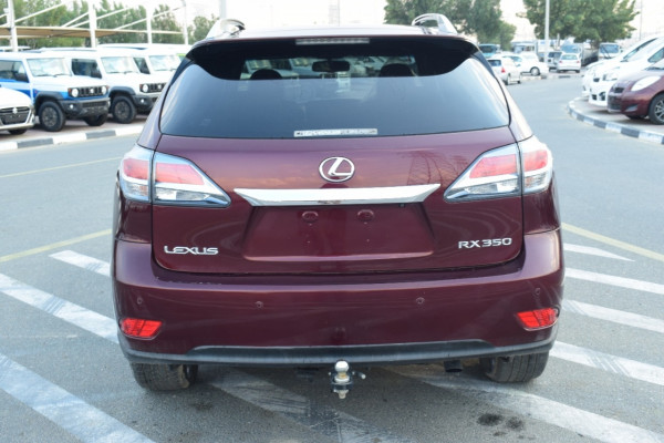 Lexus RX 350 2014  Red RHD Petrol AT SUV 4WD view 23