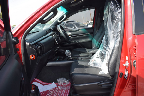 Toyota Hilux 2018  Red RHD Diesel AT Pickup 4WD view 4
