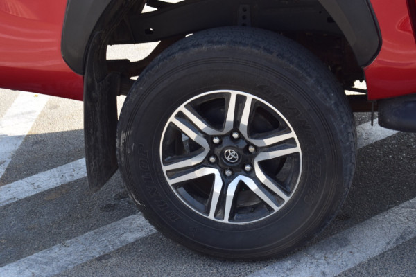 Toyota Hilux 2018  Red RHD Diesel AT Pickup 4WD view 5
