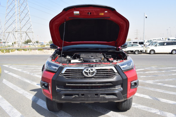 Toyota Hilux 2018  Red RHD Diesel AT Pickup 4WD view 6