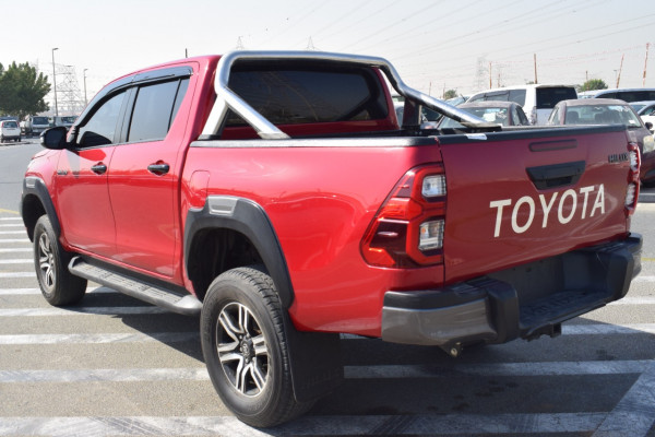 Toyota Hilux 2018  Red RHD Diesel AT Pickup 4WD view 9