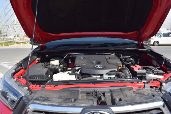 Toyota Hilux 2018  Red RHD Diesel AT Pickup 4WD view 12
