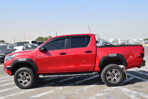 Toyota Hilux 2018  Red RHD Diesel AT Pickup 4WD view 13