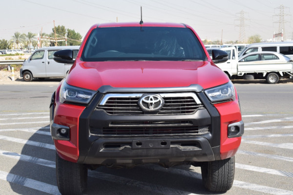 Toyota Hilux 2018  Red RHD Diesel AT Pickup 4WD view 20