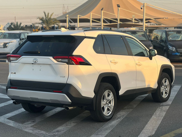 Toyota RAV 4 2021  White LHD Petrol AT SUV 4WD view 3