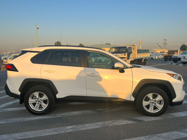 Toyota RAV 4 2021  White LHD Petrol AT SUV 4WD view 5
