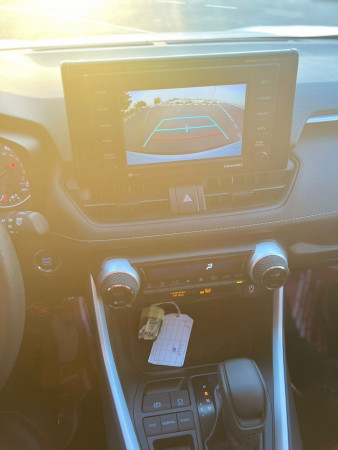Toyota RAV 4 2021  White LHD Petrol AT SUV 4WD view 10