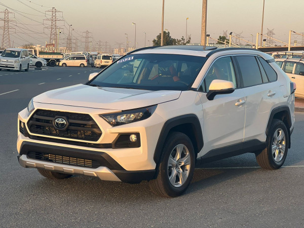 Toyota RAV 4 2021  White LHD Petrol AT SUV 4WD view 11