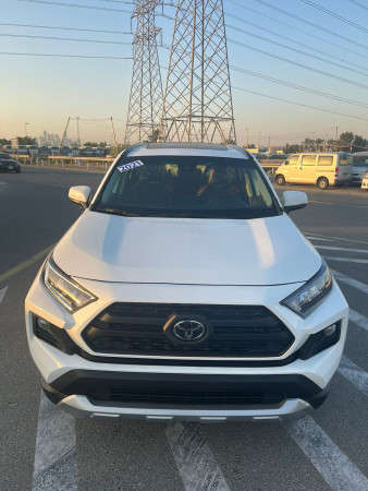Toyota RAV 4 2021  White LHD Petrol AT SUV 4WD view 17