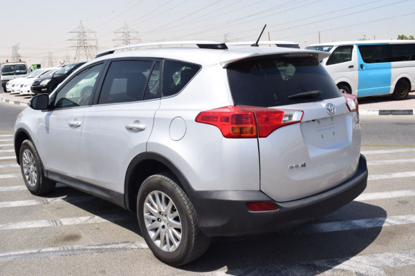 Toyota RAV 4 2015  Silver LHD Petrol AT SUV 2WD view 6