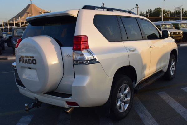 Toyota Prado 2012  White LHD Petrol AT SUV 4WD view 5