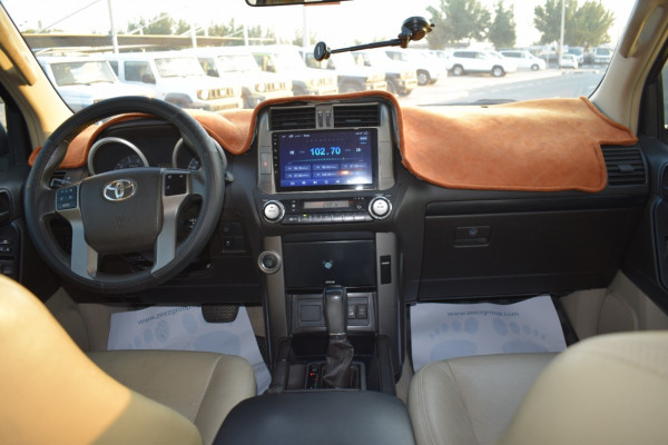 Toyota Prado 2012  White LHD Petrol AT SUV 4WD view 6