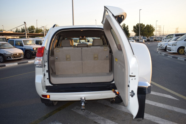 Toyota Prado 2012  White LHD Petrol AT SUV 4WD view 7
