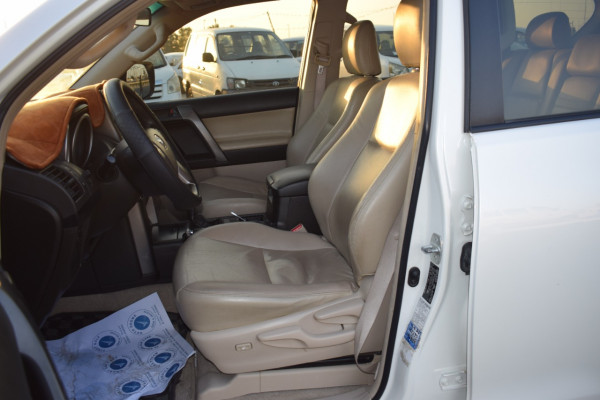 Toyota Prado 2012  White LHD Petrol AT SUV 4WD view 8