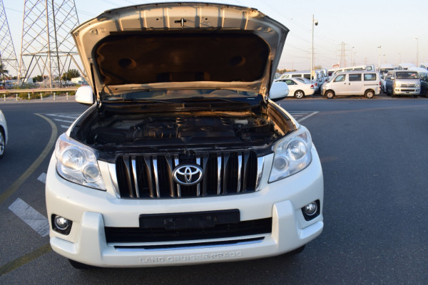 Toyota Prado 2012  White LHD Petrol AT SUV 4WD view 9