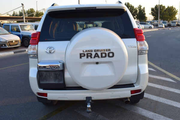 Toyota Prado 2012  White LHD Petrol AT SUV 4WD view 11
