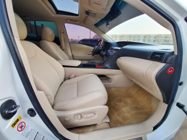 Lexus RX 350 2010  White LHD Petrol AT SUV 4WD