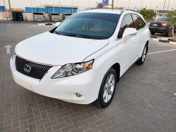 Lexus RX 350 2010  White LHD Petrol AT SUV 4WD view 2