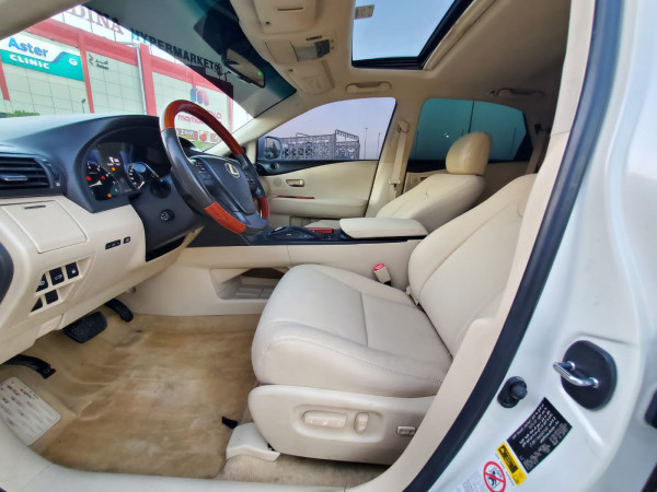 Lexus RX 350 2010  White LHD Petrol AT SUV 4WD view 4