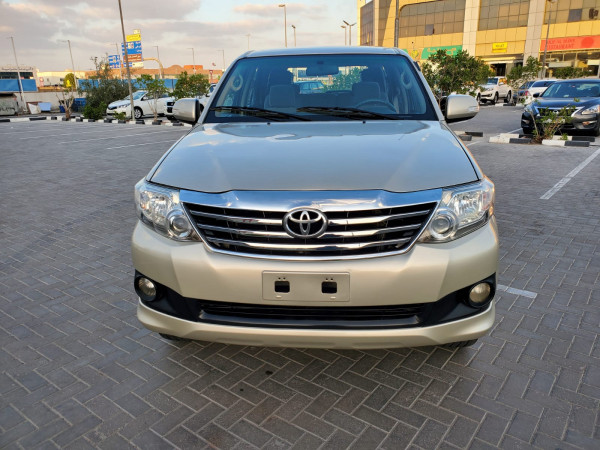 Toyota Fortuner 2012  Gold LHD Petrol AT SUV 4WD view 2