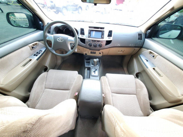 Toyota Fortuner 2012  White LHD Petrol AT SUV 4WD view 2