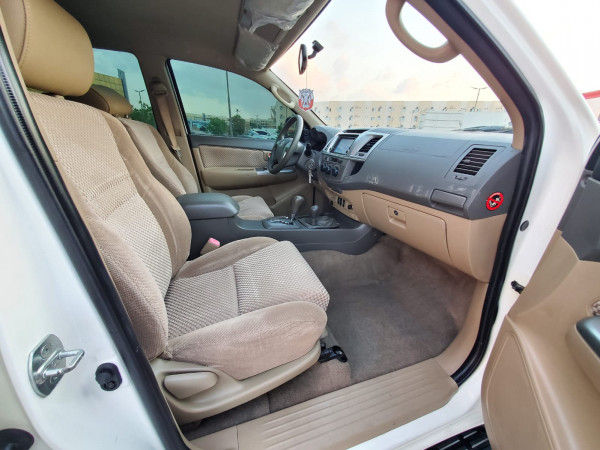 Toyota Fortuner 2012  White LHD Petrol AT SUV 4WD view 3
