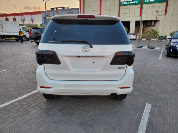 Toyota Fortuner 2012  White LHD Petrol AT SUV 4WD view 12