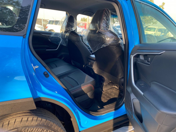 Toyota RAV 4 2020  Blue RHD Hybrid AT SUV 2WD view 2
