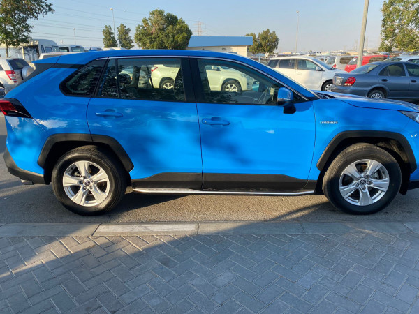 Toyota RAV 4 2020  Blue RHD Hybrid AT SUV 2WD view 9