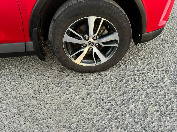 Toyota RAV 4 2017  Red LHD Petrol AT SUV 2WD view 2