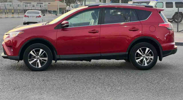 Toyota RAV 4 2017  Red LHD Petrol AT SUV 2WD view 8