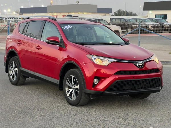 Toyota RAV 4 2017  Red LHD Petrol AT SUV 2WD view 9