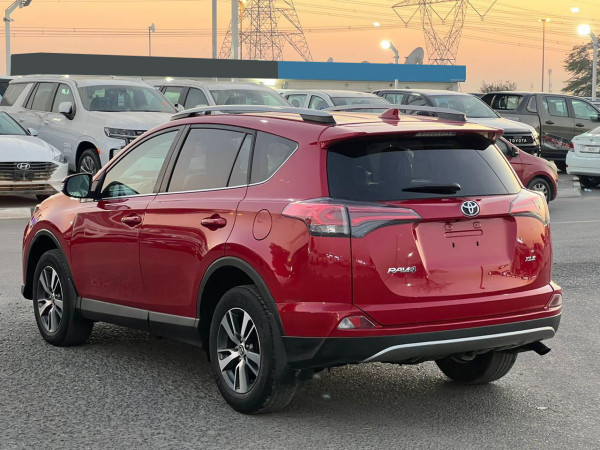 Toyota RAV 4 2017  Red LHD Petrol AT SUV 2WD view 10