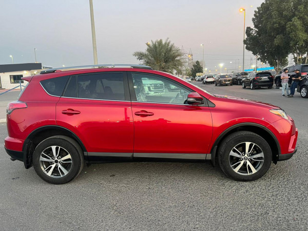Toyota RAV 4 2017  Red LHD Petrol AT SUV 2WD view 11