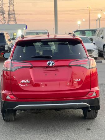 Toyota RAV 4 2017  Red LHD Petrol AT SUV 2WD view 13