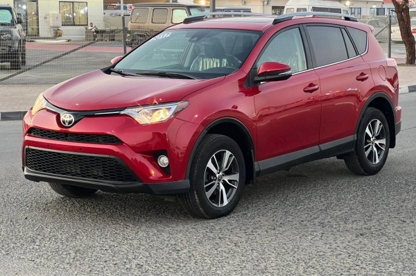 Toyota RAV 4 2017  Red LHD Petrol AT SUV 2WD view 16